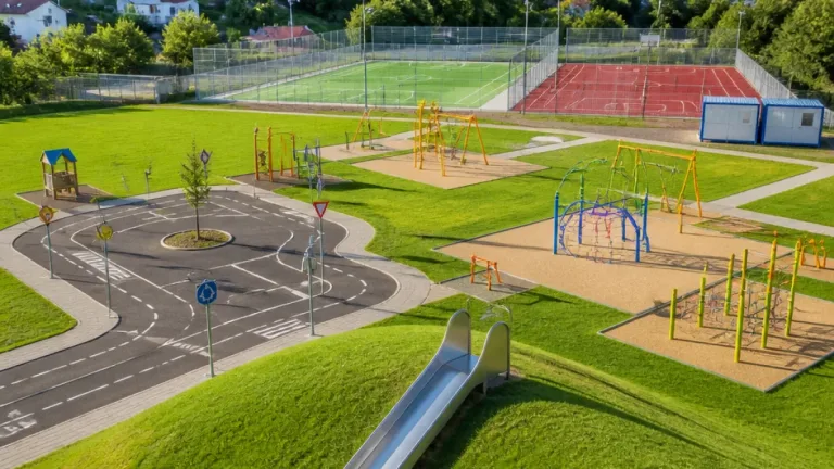 Szekszárd: látványos előrehaladás a Nyúldombi Energia Játszópark megújulásán