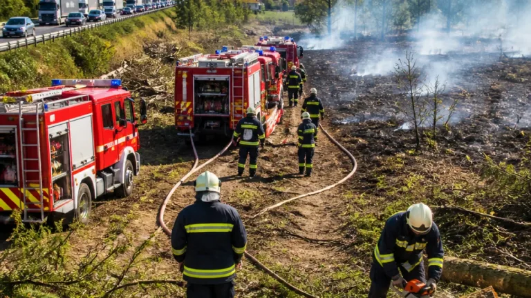 Szélsőséges hatás: 134 riasztás a somogyi tűzoltóknál a hosszú hétvégén, több nagy tűz és baleset
