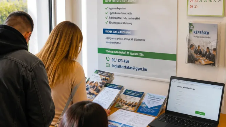 Szeptembertől támogatással segítik a vállalkozásindítást a győri régió álláskeresőinek