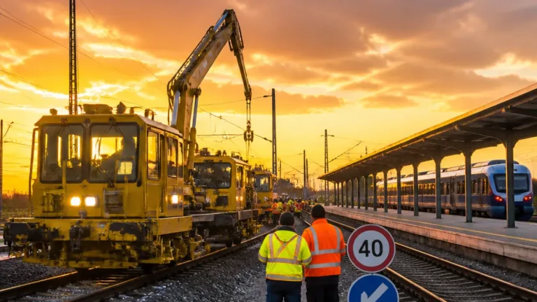 Szolnok felé is érezteti hatását a Budapest–Cegléd–Szolnok pálya nagyszabású karbantartása