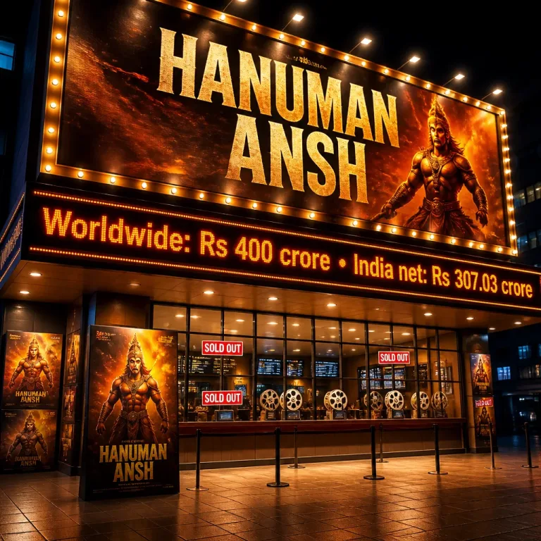 Indiai vallásfilmből kasszasiker: a Hanuman Ansh átlépte a 400 milliárd rúpiás határt