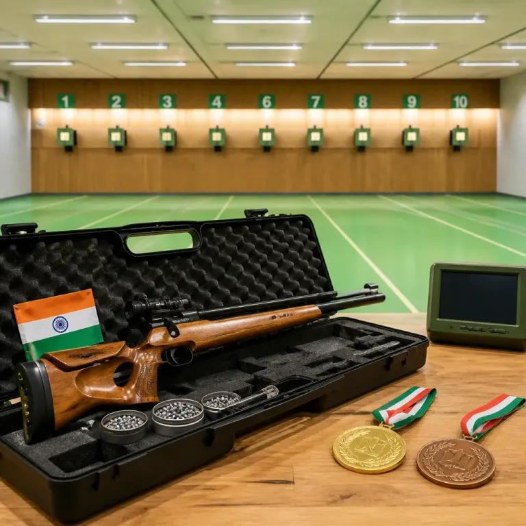 Bollywood-sztár vette meg a fegyvert, amely győzelemhez segítette az indiai lövészt