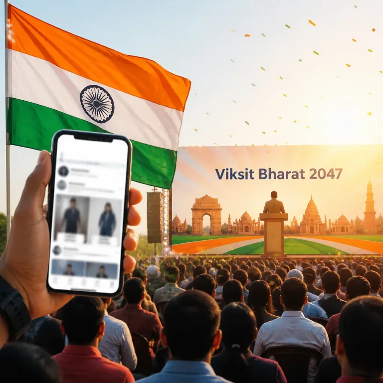 Bollywood és vezető politikusok az Indiai Függetlenség 80. évfordulóján — remény, egység, 2047-es cél