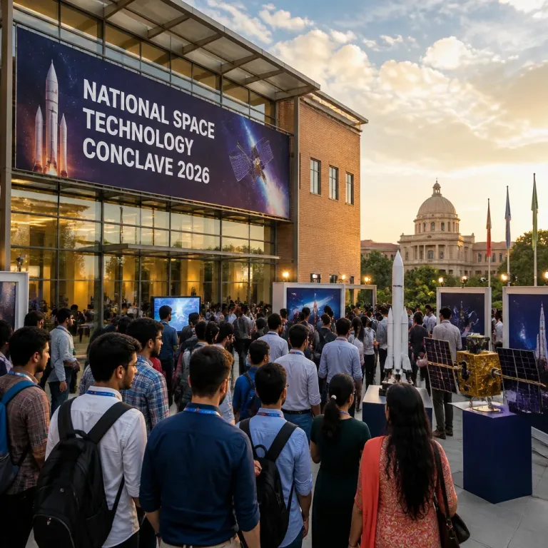 India első egyetemi vezette űrtechnológiai konferenciája: ISRO és ipar közvetlen kapcsolat a hallgatókkal