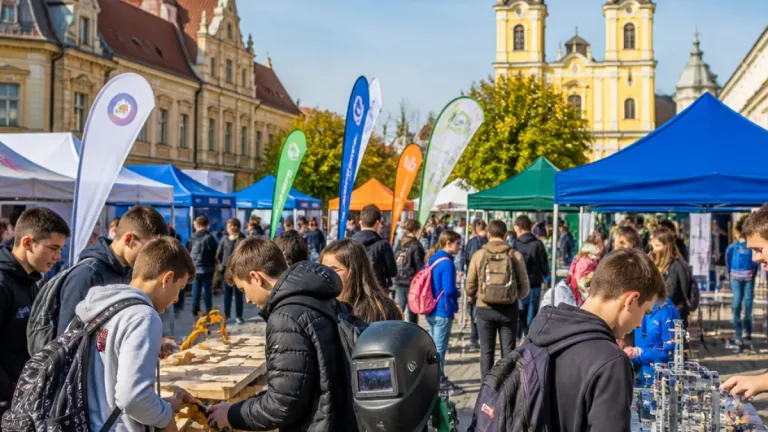 Több ezer fiatal ismerkedett a szakmákkal a szakMAfesten Nyíregyházán