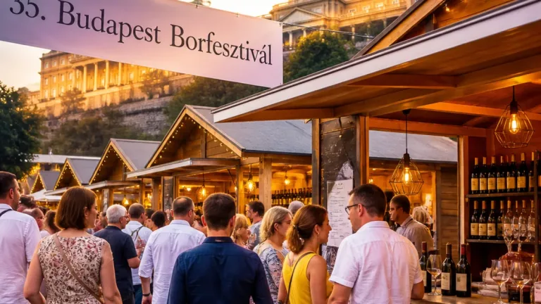 Több mint ezer bor és pezsgő a Budai Várban: megkezdődött a 35. Budapest Borfesztivál
