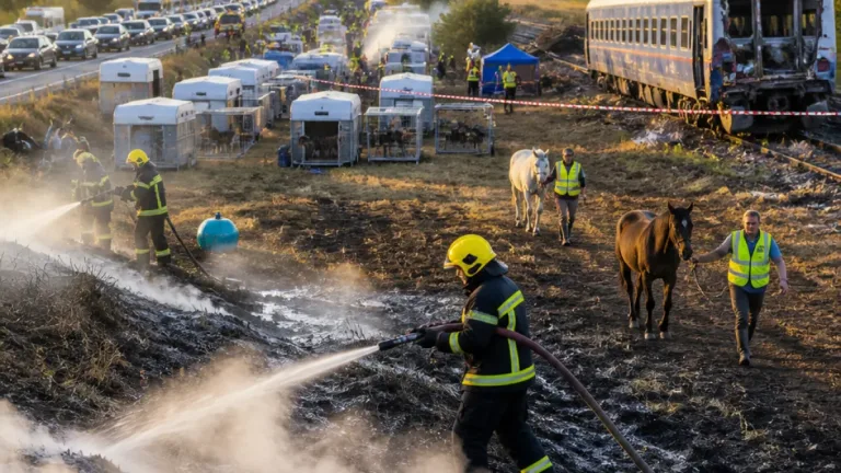Több településen tombolt a tűz Fejérben: kitelepítések, állatmentések és halálos vasúti baleset
