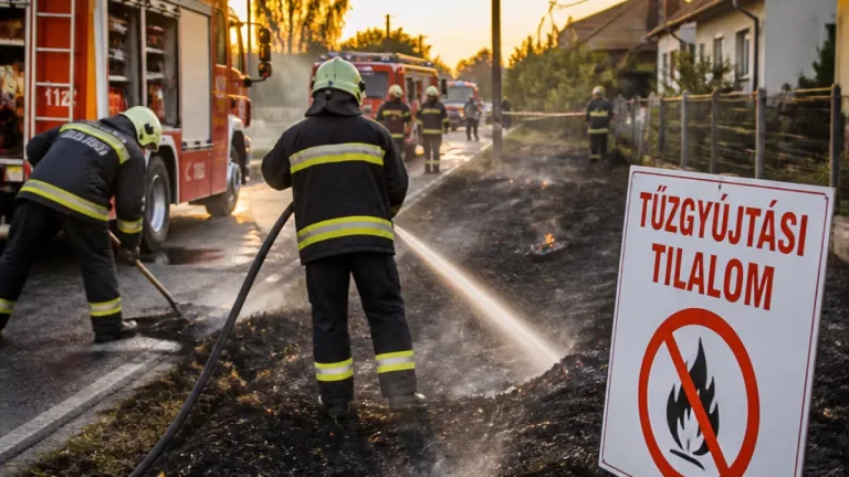Több tűzeset is riadalmat okozott Zalában: szabálytalan tűzrakás, leszakadt vezeték és illegális hulladékégetés