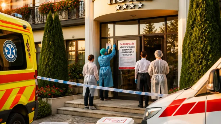 Tömeges gyomorbaj egy zalai szállodában: 54-en megbetegedtek, három vendéget kórházba vittek
