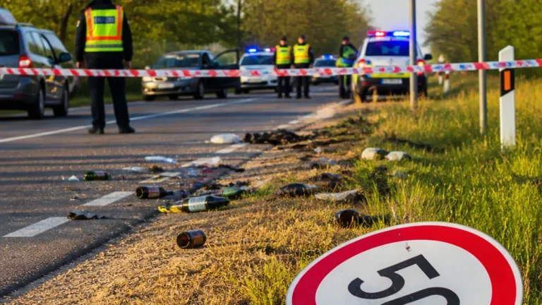 Tömeges gyorshajtás és ittas vezetés: hét alatt 68 baleset, egy halott Bács-Kiskunban