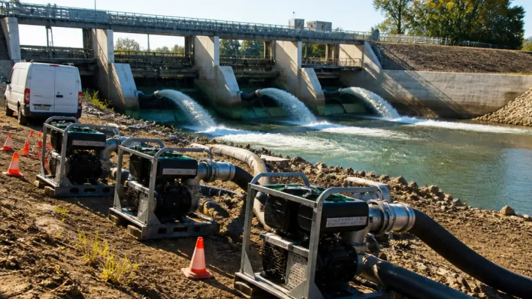 További szivattyúkkal növelték a vízpótlást Békésen és Gyulán: másodpercenként 1 500 liter folyik át a békési duzzasztón