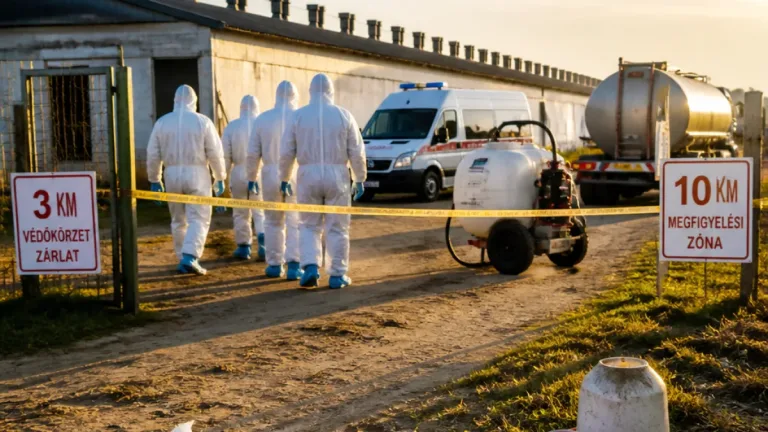 Újabb baromfi­pestis-fertőzés Kerekegyháza környékén: 20 400 brojler leölését rendelték el