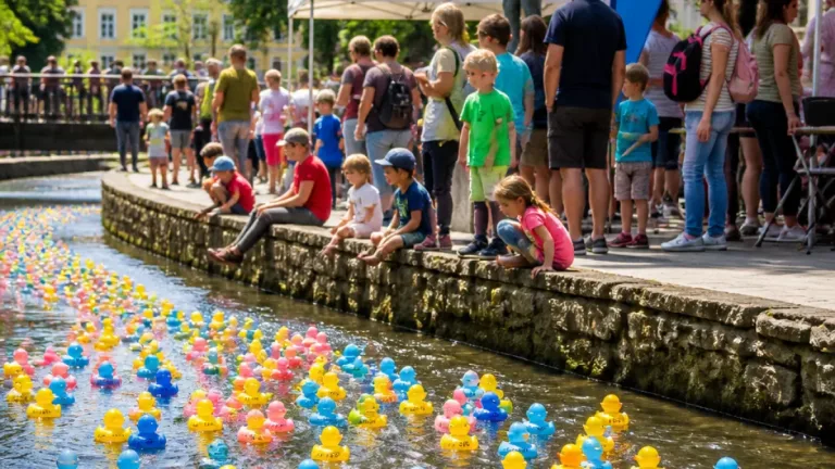 Újra gumikacsák versenyeznek Egerben: a bevételből idén gyermekmentő eszközöket vesznek