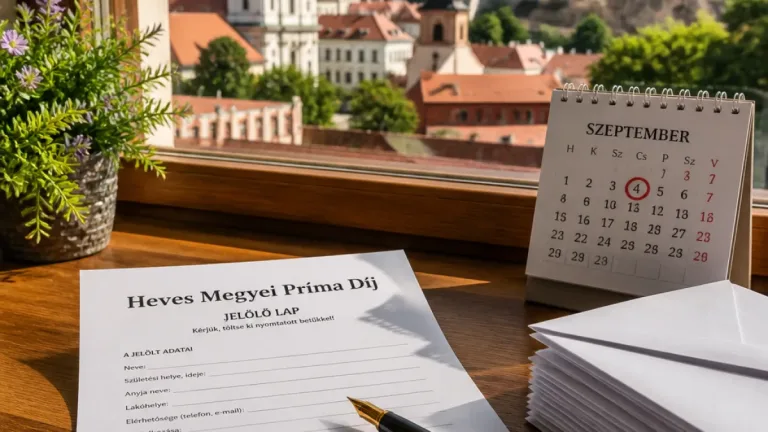 Újra várják a jelöléseket: szeptember 4-ig jelentkezhetnek a Heves megyei Príma Díjra