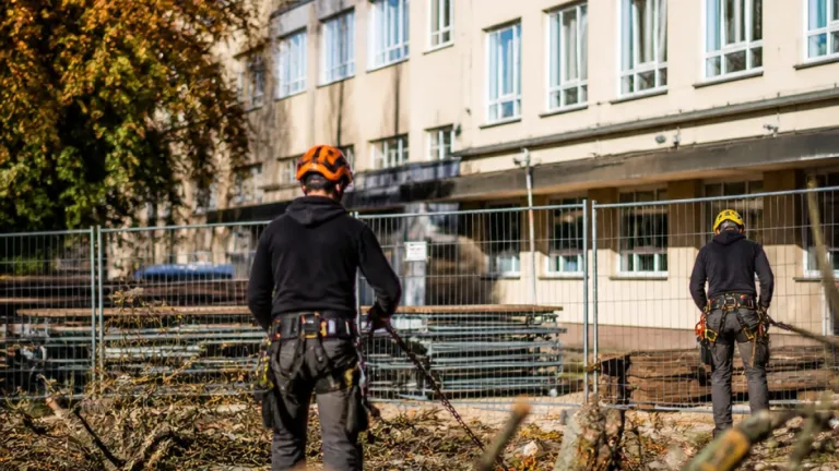 Várpalota: megújul a Bán Aladár Általános Iskola díszudvara, biztonságossá tették a területet