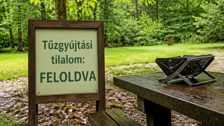 Vas megyében véget ér a tűzgyújtási tilalom – a csapadék mérsékelte az erdőtűzkockázatot