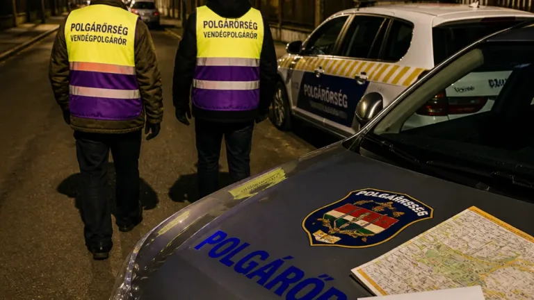 Vendégpolgárőrök tömege járőröz hétvégéken Budapesten augusztus–szeptemberben