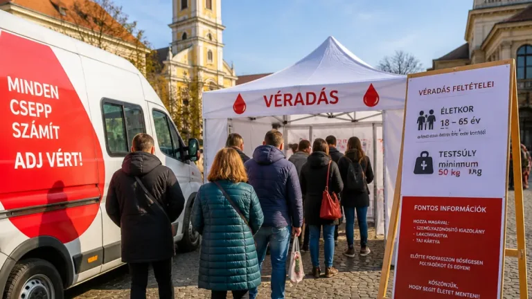 Véradási turné Somogyban: Kaposváron és a járás településein várják a donorokat szeptemberben