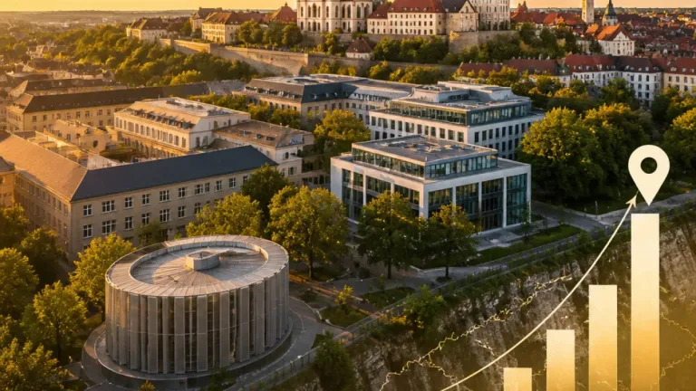 Veszprém a második legfejlettebb megyeszékhely az Egyensúly Intézet rangsorában