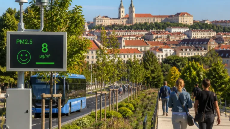 Veszprém a második legtisztább levegőjű magyar nagyváros az EEA rangsora szerint