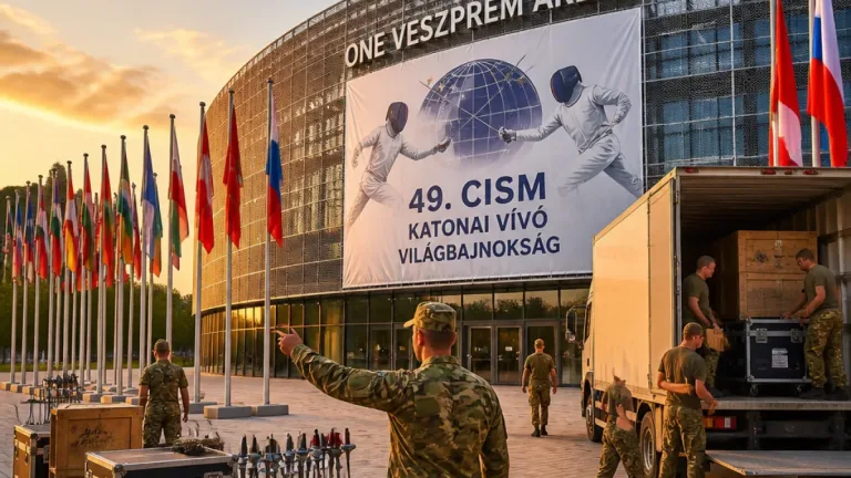 Veszprém ad otthont a 49. CISM katonai vívó világbajnokságnak — több mint 200 résztvevő