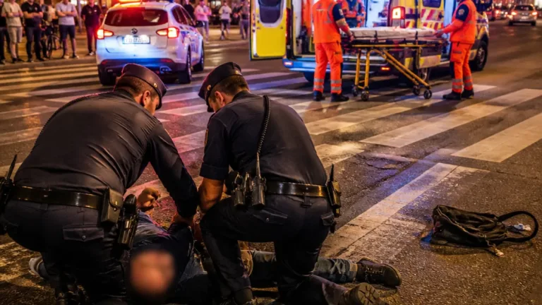 Videó: összevertek egy gyalogost Budapest belvárosában — az elkövetőt elfogták