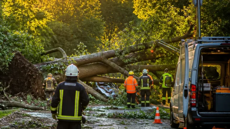Vihar söpört végig Komárom-Esztergomon: kidőlt fák, útakadályok és áramszünetek