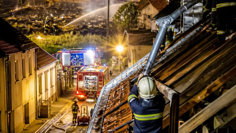 Vihar utáni tetőjavítások és több szabadtéri tűz Nógrád megyében hétvégén