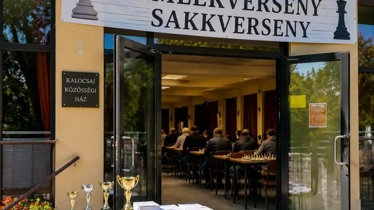 XIII. Bükkös Ákos sakkemlékverseny lesz Kalocsán a hétvégén