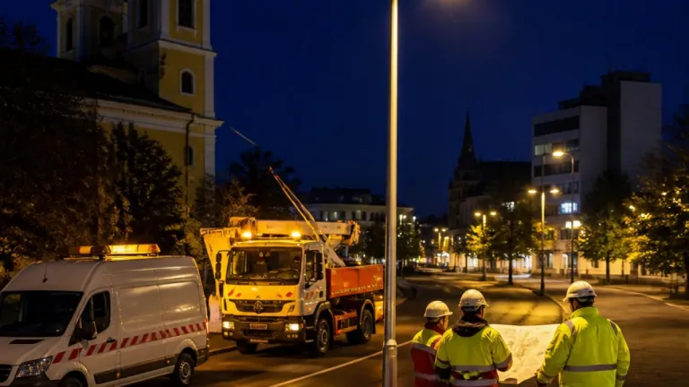 Zalaegerszeg: egész utcák maradnak sötétben, a polgármester E.ON-hoz fordult