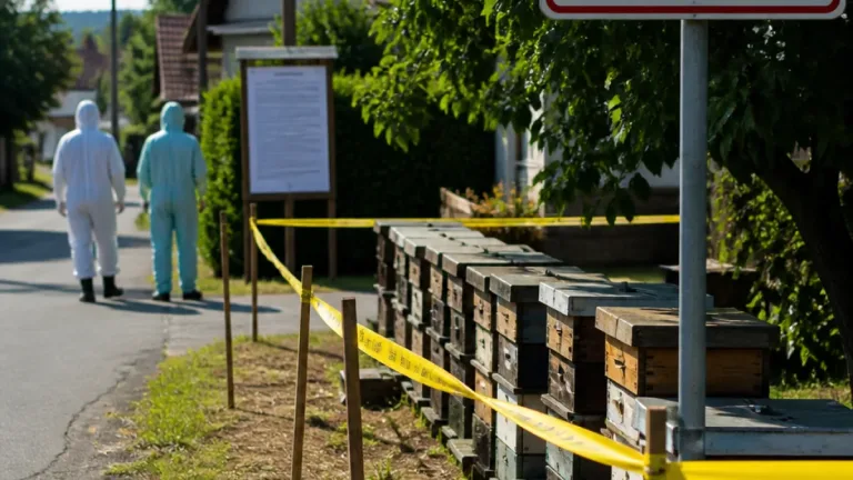 Zárlat hat településen Zalában a nyúlós költésrothadás miatt