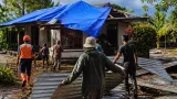 Angin Kencang Rusak Atap Rumah di Pagar Alam, BPBD Turun Tangan