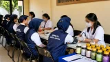 Bandar Lampung: Puluhan Karyawan SPPG Polresta Jalani Pemeriksaan Kesehatan Rutin