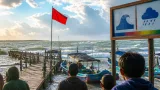BMKG Yogyakarta: Waspada Gelombang 2,5–4 Meter di Perairan Selatan DIY 23–26 Oktober