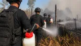 Brimob Dikerahkan dan Formula X-Fire Digunakan untuk Tangani Karhutla di Pelalawan