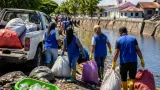 DLH dan Warga Ternate Bersihkan Kali Mati di Sasa untuk Cegah Banjir