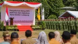 Eva Dwiana Dikukuhkan Pimpin Aslinmas dan Apbednas Kota Bandar Lampung