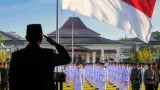 Gubernur Andra Soni Kukuhkan 50 Anggota Paskibraka Banten untuk HUT ke-81 RI