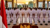 Gubernur Apolo Resmikan 52 Anggota Paskibraka Papua Selatan untuk Upacara 17 Agustus