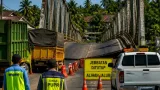 Jembatan Penghubung Binjai Barat–Utara Amblas, Pemkot Perintahkan Perbaikan Segera