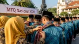 Kafilah Papua Barat Daya Puji Sambutan Hangat di Semarang, Selendang Rajut Jepara Jadi Lambang Persaudaraan