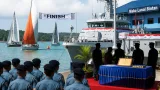 Kasal Tinjau Kegiatan TNI AL di Tanjung Pinang, Sertai Penandatanganan Prasasti Mako Lanal Bintan