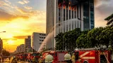 Kebakaran Kembali Terjadi di Gedung Bapenda Jakarta, Pemadaman Terkendala Pompa