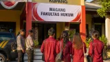 Mahasiswa Hukum UPG 1945 Magang di Polsek Kota Raja, Kapolsek Tekankan Pengalaman Praktis di Kupang