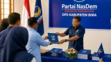 Nasdem Resmi Tunjuk Nazaruddin-Muis Pimpin DPD Kabupaten Bima