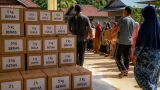 Pemprov Gorontalo Salurkan 200 Paket Bantuan Pangan di Bone Bolango untuk Stabilisasi Harga