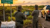 Polda Kalteng Uji Serbuk Berbahan Singkong dan Drone Thermal untuk Padamkan Bara Gambut