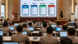 Polres Prabumulih Ikuti Monitoring dan Evaluasi Aplikasi SDM Polda Sumsel