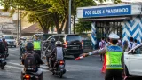 Polsek Cimahi Selatan Perketat Gatur Pagi untuk Lancarkan Arus di Titik Padat