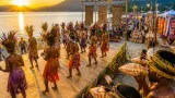 Ragam Tarian dan Musik Tradisional Hiasi Festival Danau Sentani 2026 di Pantai Khalkote